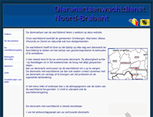 Tablet Screenshot of dierenartsenwachtdienst.be